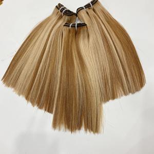 SDD HIGHLIGHT PIANO SHADES BONE STRAIGHT BUNDLES MATIÈRE PREMIÈRE NATURELLE EXTENSIONS DE CHEVEUX HUMAINS VIETNAMIENS POUR LA FABRICATION DE PERRUQUES - Product Image 6