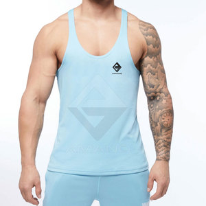 Débardeur décontracté pour homme en maille respirante de haute qualité - Faible MOQ, coupe ajustée, polyester/coton, meilleure vente - Product Image 1