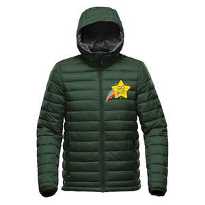 wholesale rate puffer jacket Customized design men winter jacket <b>quilted</b> top quality puffer <b>hoodie</b> - Product Image 3