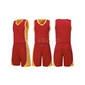 Tenues de basketball surdimensionnées pour équipe, ensembles respirants sans manches, grande taille, haute qualité, 100% polyester - Product Image 2