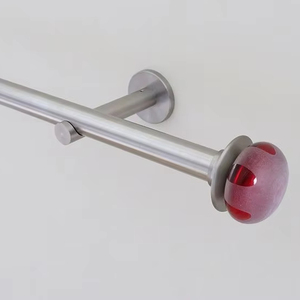 Thanh lịch đường cong thép không gỉ Rèm Chân đế cho cao-trần không gian đòi hỏi kiến trúc dấu - Product Image 1