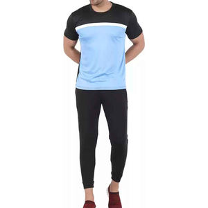 Survêtement de sport à manches courtes de haute qualité pour hommes, vêtements de plage d'été respirants avec t-shirt, fonction grande taille pour l'hiver - Product Image 4