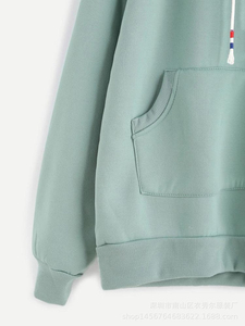 Ensemble de sweat à capuche vierge personnalisé en gros-Sweat-shirt surdimensionné à épaules tombantes pour les commandes en gros - Product Image 2