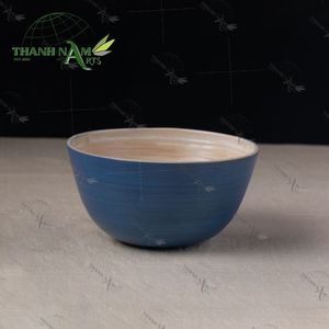 Customized Colorful Spun <b>Bamboo</b> Soup <b>Bowl</b> Handmade Eco Friendly <b>Bowl</b> for Kitchen and Dining - Product Image 3