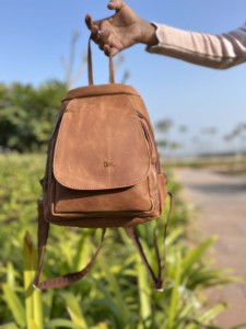 Sac à dos en cuir véritable véritable sacs multi-usages Offre Spéciale Design unique filles sac d'ordinateur portable sac d'école cahiers - Product Image 4