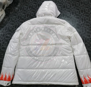 Tùy Chỉnh Người Đàn Ông Của Nóc Áo Khoác Cộng Với Kích Thước Windproof Mùa Đông Mặc Ấm Nước Nóng Xuống Bong Bóng Độn Áo Khoác Với Các Dịch Vụ OEM - Product Image 6