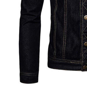 High Quality Men Cotton Blank <b>Denim</b> <b>Jacket</b> for man Custom Vintage Wholesale Premium Fashion Men's Casual <b>Denim</b> Winter <b>Jacket</b> - Product Image 4