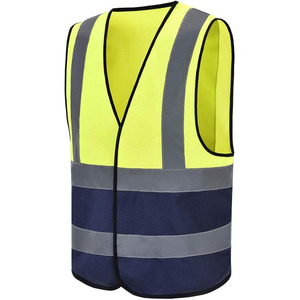 <b>Construction</b> Uniform <b>Work</b> Reflective Clothing High Visibility Reflective Safety Vest <b>Jacket</b> Industrial Security Vest With Logo - Product Image 3