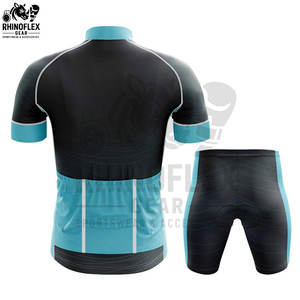 Nueva Llegada Conjuntos de Uniformes de Ciclismo de Alta Calidad Diseño Personalizado Color Sólido Secado Rápido Transpirable 100% Poliéster para Adultos - Product Image 2