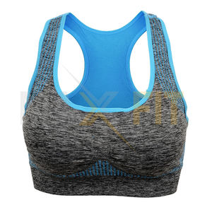 สปอร์ตบราไร้รอยต่อสำหรับผู้หญิงสปอร์ตบราสำหรับใช้ในยิมฟิตเนสเล่นกีฬาปรับแต่งได้ตามต้องการ - Product Image 1