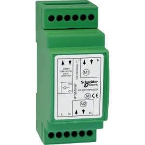 Relè Optoisolatore Schneider Electric MTN576397 con Uscita Logica per Tapparelle Avvolgibili - Product Image 1