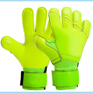 Gants de gardien de but de football de qualité extrême Gants de gardien de but de protection des doigts de style latex de haute qualité pour hommes - Product Image 1