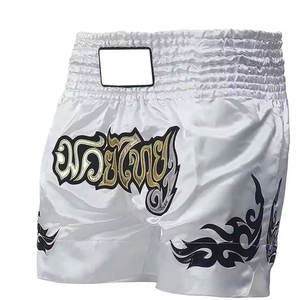 Pantalones Cortos de Muay Thai Cómodos, Nuevo Modelo 2026, Diseño OEM, Personaliza tus Propios Pantalones Cortos de Muay Thai para Hombre - Product Image 3