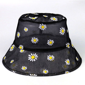 Meilleure vente ODM hiver/été Performance seau chapeau Logo personnalisé broderie respirant mignon chapeau de soleil grande élasticité éponge - Product Image 5