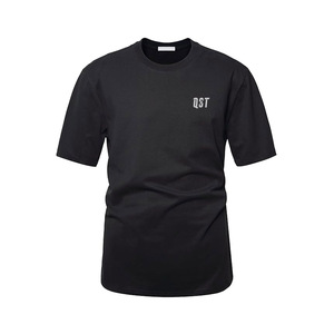 T-shirt 100% coton personnalisé en gros T-shirt unisexe OEM en vrac avec impression de logo T-shirts amples de haute qualité pour hommes - Product Image 5