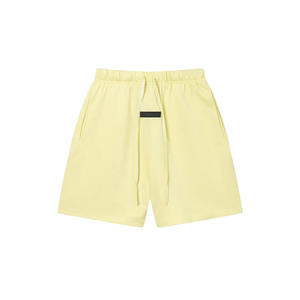 <b>Men's</b> Custom Logo Quick-Drying <b>Running</b> <b>Shorts</b> Solid Pattern Cotton Polyester Fabric Oversized Casual Hand Pocket Old Logo Design - Product Image 2