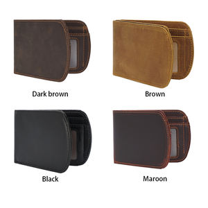 กระเป๋าใส่บัตรหนังแบบทันสมัยปรับแต่งได้ พร้อมคลิปหนีบเงิน สำหรับผู้ชาย - Product Image 3