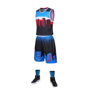 Vente flash, uniforme de basket-ball pour hommes, couleur unie, best-seller, qualité supérieure, impression par sublimation - Product Image 5
