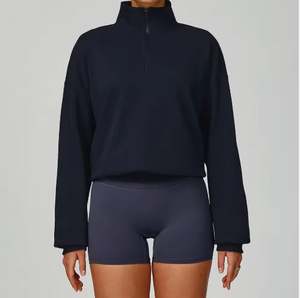 Custom <b>Women</b> Oversize Hoodies Hooded Pullover Sweatshirts Long Sleeve <b>Fleece</b> Fall Winter Clothes <b>Tops</b> With Pocket - Product Image 4