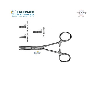 Portaagujas manuales OLSEN de 19 cm Instrumentos quirúrgicos en material de acero - Product Image 1