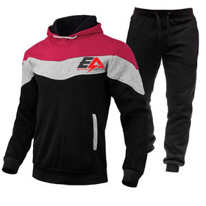 2024 New Products Wholesale Stripe Tracksuits for Men Custom <b>Velour</b> Tracksuit Men Joggers Suits Set - Product Image 2