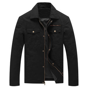 Chaquetas de Hombre de Lona de Manga Larga Transpirables de Algodón de Diseño Moderno y Ecológico Recién Llegadas - Product Image 1