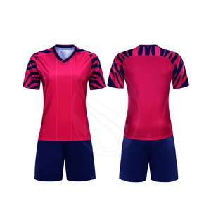 Wholesale Sublimated Design Sleeves <b>Women</b> Soccer Uniform Quick Dry Breathable Shirts & <b>Tops</b> Soccer Suit - Product Image 5
