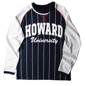 Pull personnalisé unisexe Howard University Bison, vêtements HBCU d'hiver en noir et blanc avec 67 motifs au dos - Product Image 1