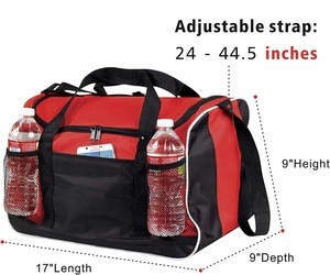 Gran oferta, pequeña bolsa de gimnasio de viaje, lona deportiva para entrenamiento físico para Yoga para uso en gimnasio - Product Image 2