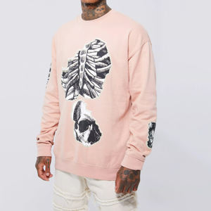 Bon marché Prix de gros Fabricant de sweat-shirt à séchage rapide pour homme MOQ bas Tissu léger et confortable sweat-shirt pour homme OEM - Product Image 2