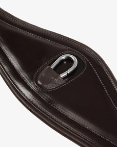 Circunferencia de caballo de calidad superior elástica Borgoña circunferencia de caballo de deportes ecuestres/fabricación superior circunferencia de cuero genuino personalizada - Product Image 3