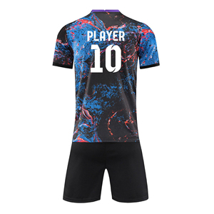 เสื้อฟุตบอลสำหรับเด็กและผู้ใหญ่เสื้อฟุตบอลสำหรับทุกเพศน้ำหนักเบาพิมพ์ลายโลโก้ได้ตามต้องการ - Product Image 3