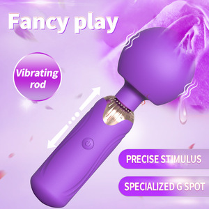 Mini vibromasseur multi-fréquences pour femmes, puissant masseur vibrant, jouet pour adultes - Product Image 3