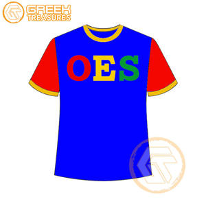 Wholesale Order of the Eastern <b>Star</b> T-<b>Shirt</b> Apparel Cotton Jersey High Quality Breathable OES T <b>Shirt</b> Women Greek Apparels - Product Image 6