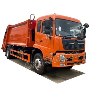 מחיר נמוך Chengli 4 x2 14cbm משאית אשפה לאיסוף פסולת עירונית - Product Image 3