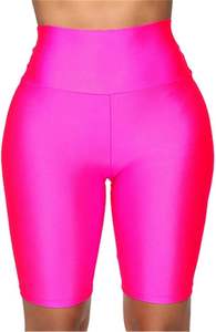 Running High Waist <b>Women's</b> <b>Shorts</b> Workout <b>Shorts</b> Quick Dry Gym Yoga Running <b>Biker</b> <b>Shorts</b> With Pockets - Product Image 2