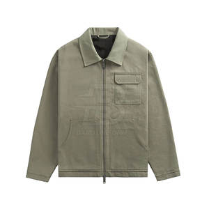 Vestes en sergé de coton sur mesure pour hommes, très demandées - Haute qualité, couleur et design personnalisés, vente en gros - Product Image 1