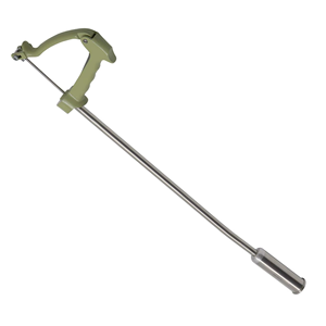 Pistola Aplicadora de Bolus o Aplicador de Bolas para Vacas, Mango con Recubrimiento de Color, en Acero Inoxidable, Todo Tipo de Instrumentos Veterinarios Disponibles - Product Image 3