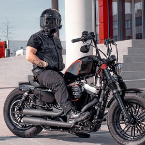 เสื้อกั๊กหนังสำหรับผู้ชายเสื้อใส่ด้านนอกระบายอากาศได้สำหรับฤดูหนาวปักโลโก้ได้ตามต้องการ - Product Image 4