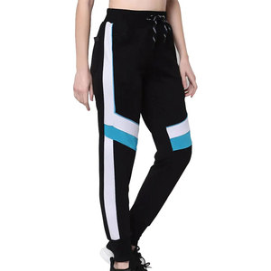Breathable Windproof Quick Dry Elastic Waist <b>Jogger</b> Gym Trouser Cotton Regular Fit Lightweight Women Trousers - Product Image 2