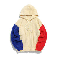 Sudaderas Sherpa para hombre, sudadera de forro polar premium, gruesa, cálida, para invierno, holgada, informal, a la moda