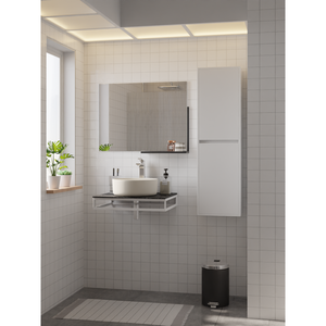 Soporte de encimera HERA 304SS, blanco mate, 60CTF-WH - Product Image 1