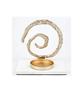 Meilleure vente Bougeoir en métal poli brillant Design attrayant pour la décoration de la maison fait à la main Nouveau prix de gros raisonnable - Product Image 5