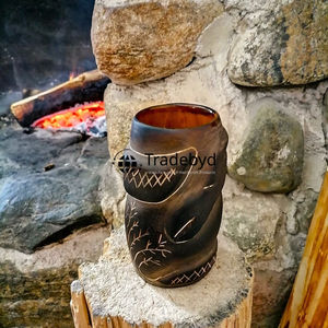 Elegante taza de bebida rústica para su cocina de Tradebyd con sensación de taza de madera - Product Image 1