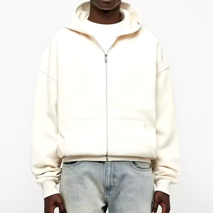 OEM factory Manufactured <b>Men</b> 100%Cotton Boxy Heavy Weight Custom <b>Oversize</b> Pullover <b>Hoodies</b> for Sale - Product Image 4