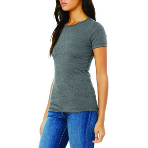 Último diseño, camisetas cortas para mujer, blusa Formal de poliéster 100% de secado rápido para mujer, tela suave y transpirable - Product Image 5