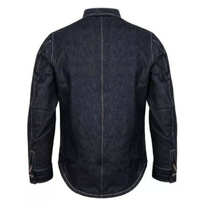 Camisa de Franela a Cuadros para Hombre, Manga Larga, con Botones, Estilo Motociclista, Sobrecamisa, Logotipo Personalizado, Informal para Exteriores, Venta al por Mayor, OEM - Product Image 4