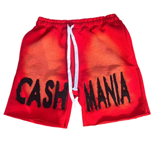 Pantalones cortos de sudor de verano Unisex con logotipo personalizado, ropa de calle serigrafiada, pantalones cortos lavados con ácido desteñidos al sol Vintage, algodón de peso pesado para hombre - Product Image 5