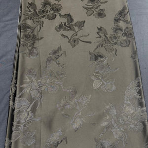 ABAYA para Niñas, Satén Jacquard Ultra Suave 75D, Peso Medio, 100% Poliéster, Secado Rápido, Metálico, Transpirable, Brillante para Prendas (PK898) - Product Image 1