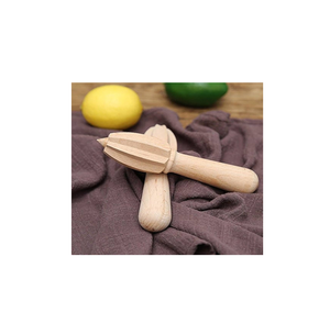 Exprimidor de limón de madera Mini exprimidor de frutas Naranja Citrus Juice Reamer pieza de diseño con producto de venta - Product Image 4